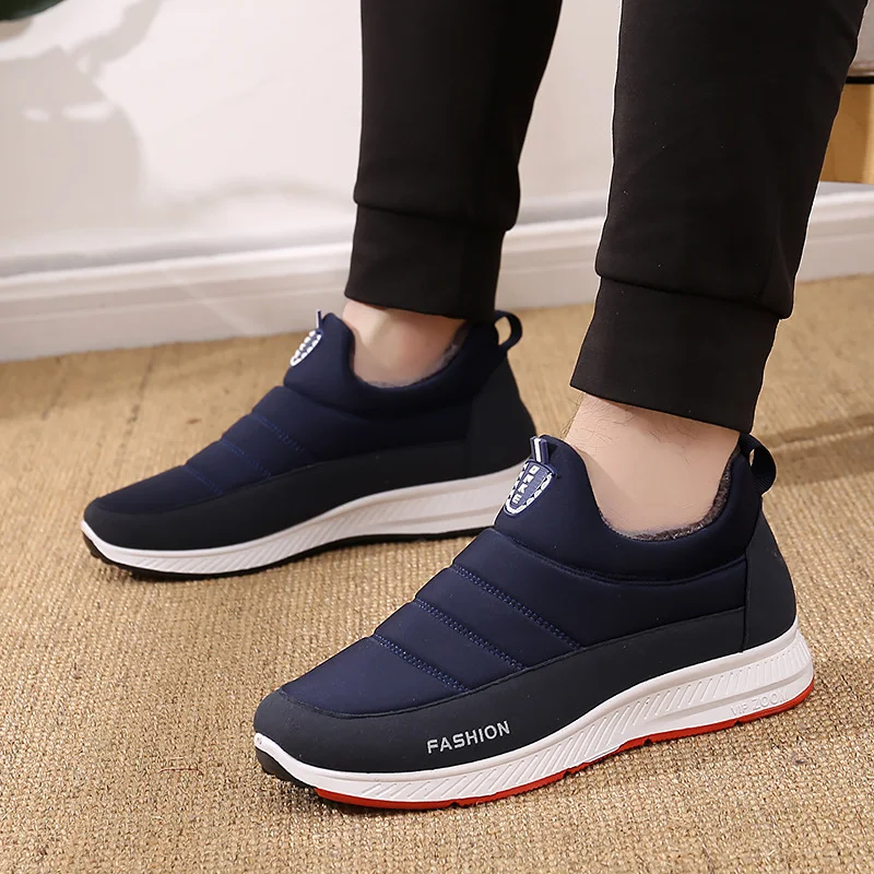 Bequeme Stoffschuhe mit Plus-Samt, rutschfest, verschleißfest, für maximalen Komfort und Langlebigkeit bei jedem Schritt.