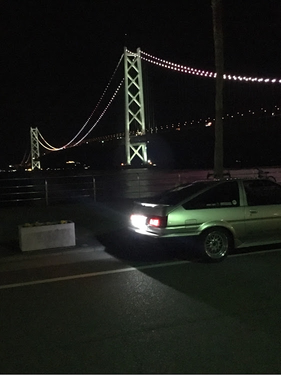 カローラレビンのAE86・ハチロク・カローラレビン・明石・夜景に関するカスタム事例の投稿画像1枚目