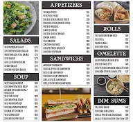 DOF Cafe menu 1