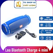 Loa Bluetooth Changer Mini +4 - Thiết Kế Nhỏ Gọn, 2 Loa Bass Cực Căng Thuận Tiện Khi Đi Du Lịch, Dã Ngoại.