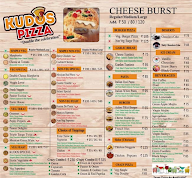 Kudos Pizza menu 1