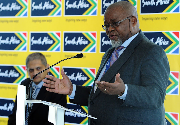 mineral resources Minister Gwede Mantashe at the Africa Mining Indaba in Cape Town. South Africa. 05/02/2019. Picture: SIYABULELA DUBA / GCIS