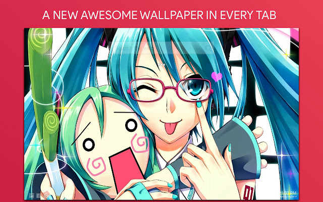 Hatsune Miku Wallpaper HD Custom New Tab