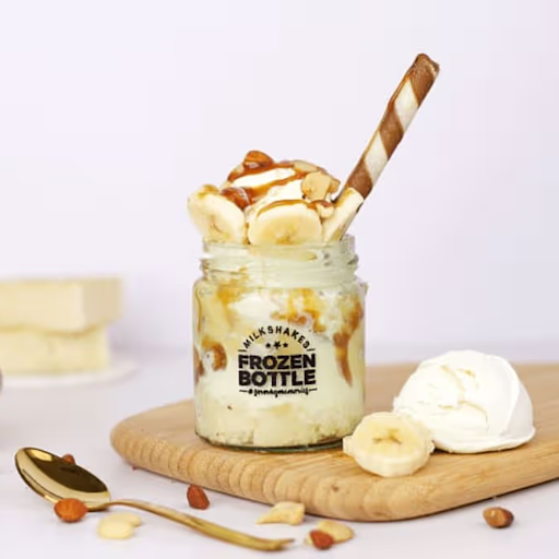 Banana Caramel Ice Cream Dessert Jar