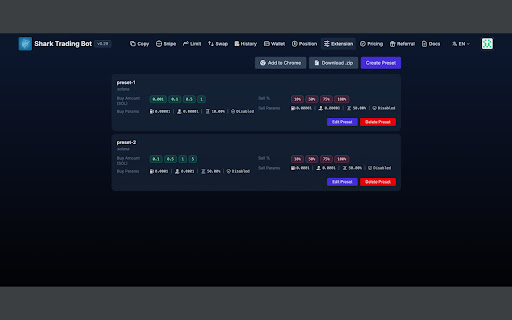 SharkBot screenshot 1
