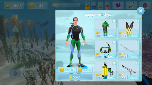 Screenshot Hunter underwater spearfishing