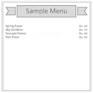 K M S Fast Food menu 1