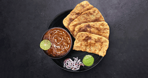 Aloo Paratha [2] & Dal Makhani Thali