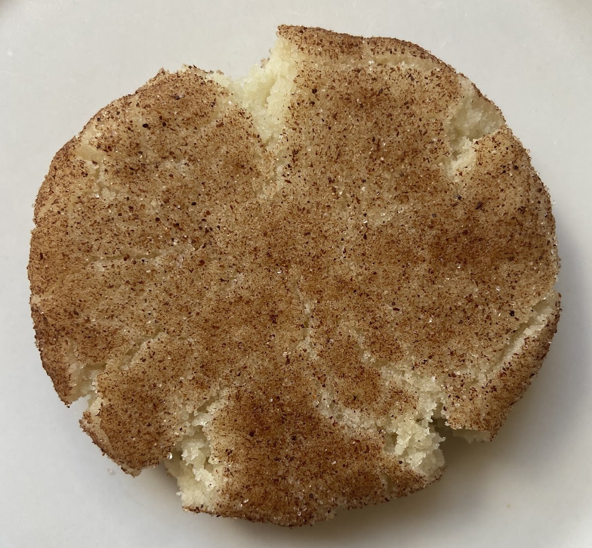 Snickerdoodle Cookie - no top 9 allergen ingredients, gluten free and vegan