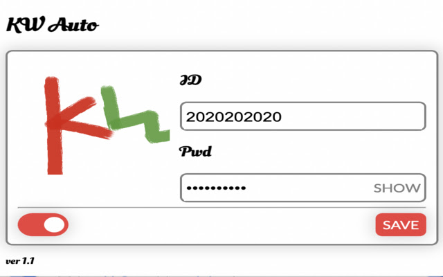 KW Auto chrome extension