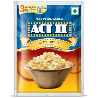 Act Ii Instant Popcorn - Butter Delite - 16 pcs