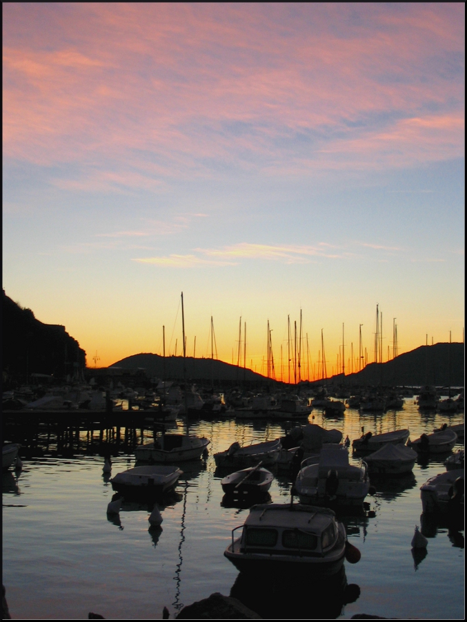 Tramonto su Lerici di Paulette