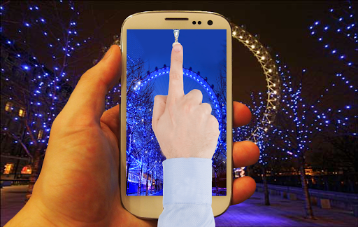 London eye Zipper Screen Lock