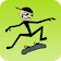 Stickman Skater icon