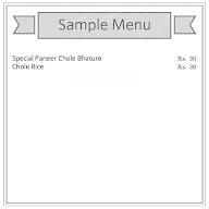 Ravi Ke Special Chhole Bhature menu 1