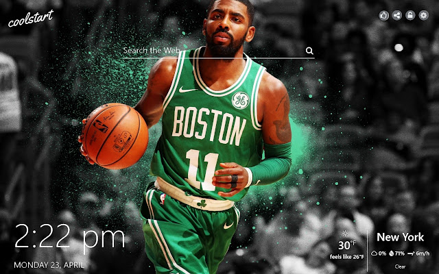 Kyrie Irving HD Wallpapers NBA New Tab Theme