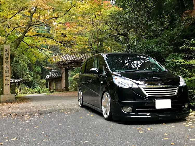 ステップワゴンの奈良・談山神社・紅葉・ドライブ・愛車撮影に関するカスタム事例の投稿画像2枚目