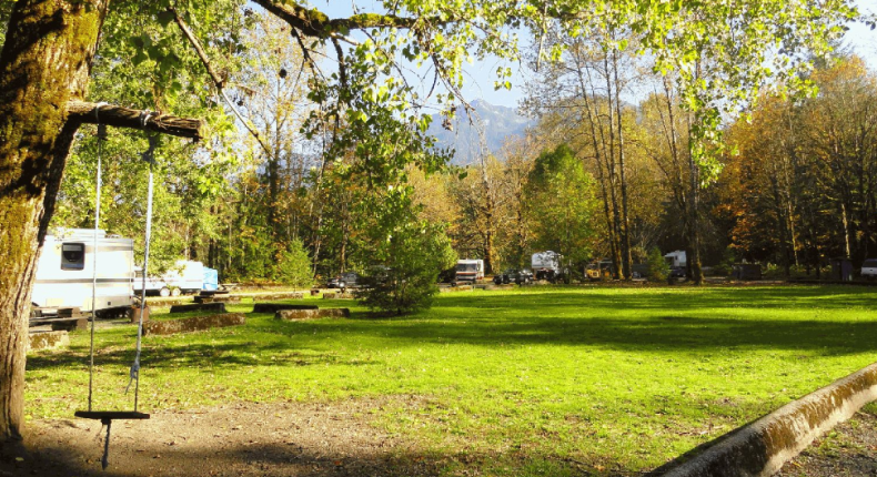 Tamihi Creek campgrounds in BC