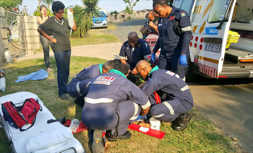 Paramedics responded to a dog bite case in the Yellowwood park area of Durban.