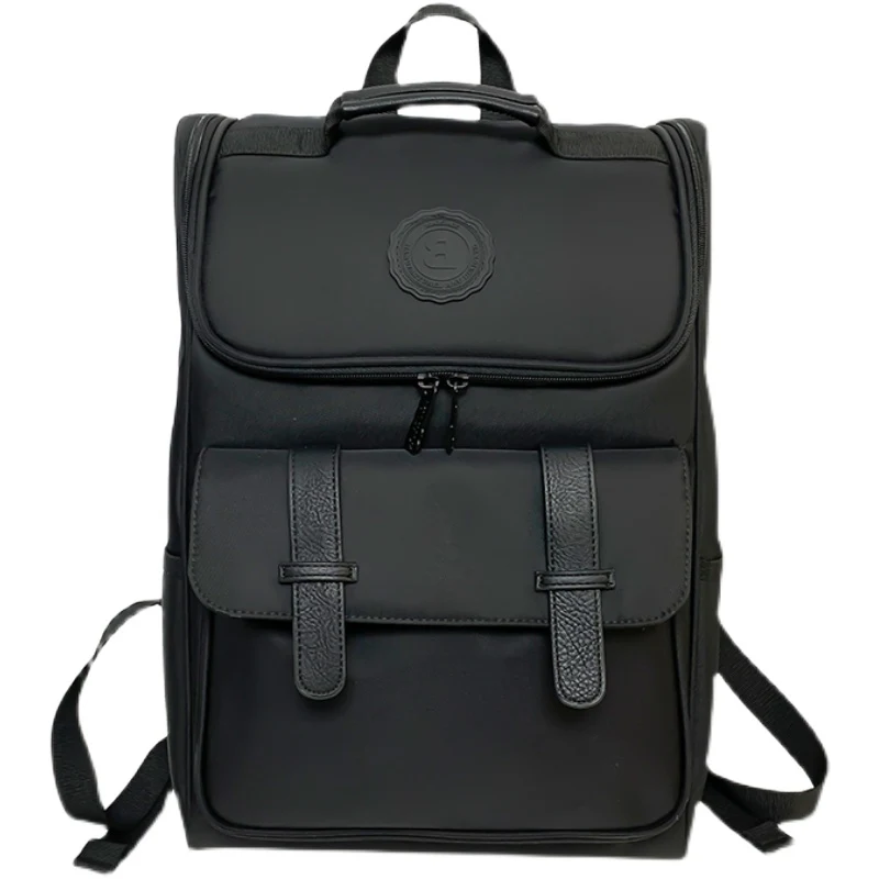 Men's Commuter Large Capacity Oxford Backpack. Durable, spacious, and comfortable for daily use, work, travel, and all y
