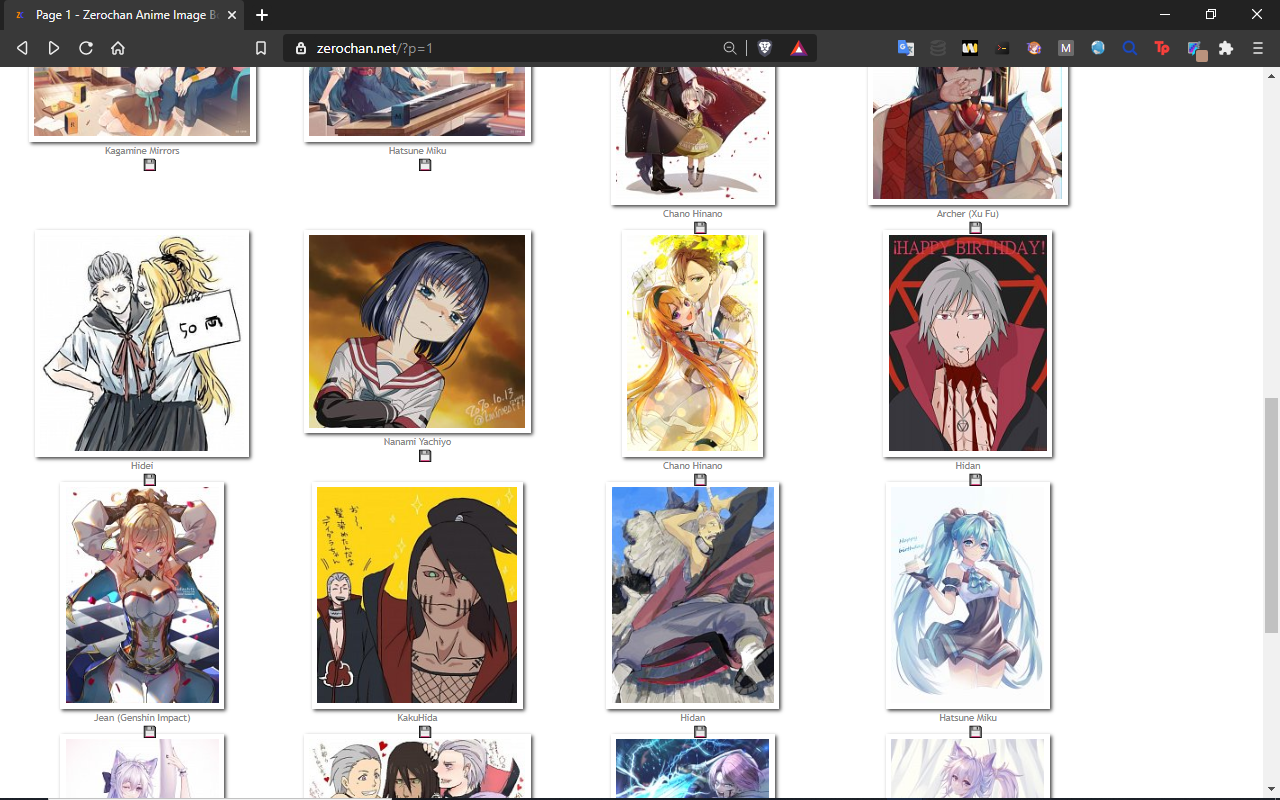 Zerochan Image Downloader Preview image 1