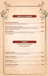 G G Cafe menu 5