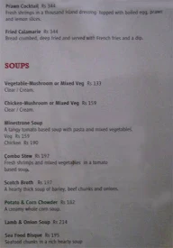 Millers Forty Six menu 2