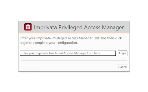 Imprivata PAM Browser Extension