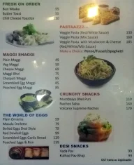 Chai Garam menu 1