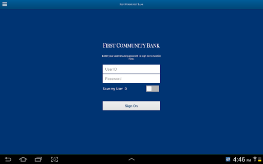 免費下載財經APP|First Community Bank Tablet app開箱文|APP開箱王