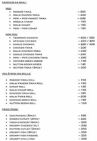 Hotel Jageer Palace menu 8