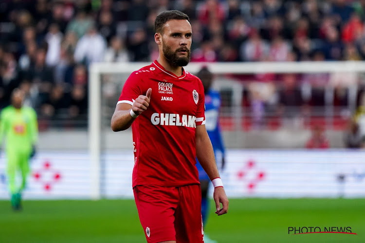 Onze "Man van de Match": Birger Verstraete dirigent op het middenveld en cruciaal bij het winnende doelpunt 