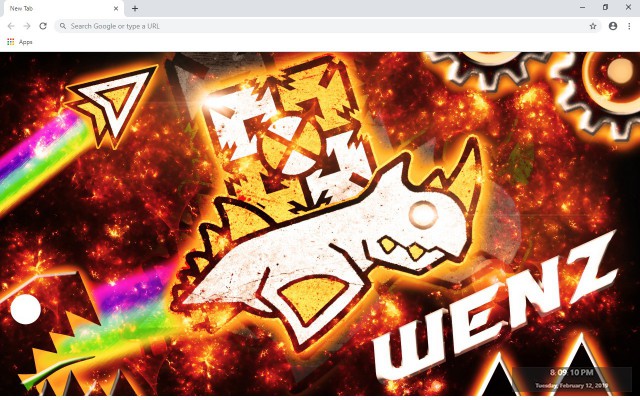 Geometry Dash Wallpapers and New Tab