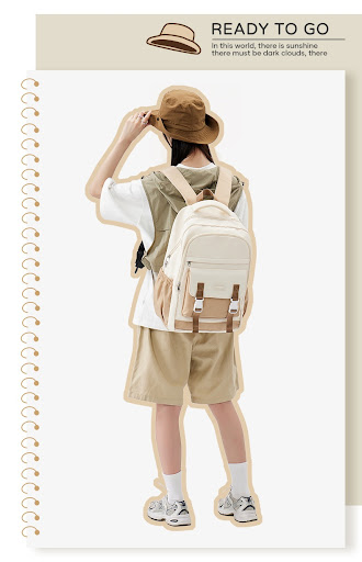 Title 6, Large capacity mens backpack for primary colle...