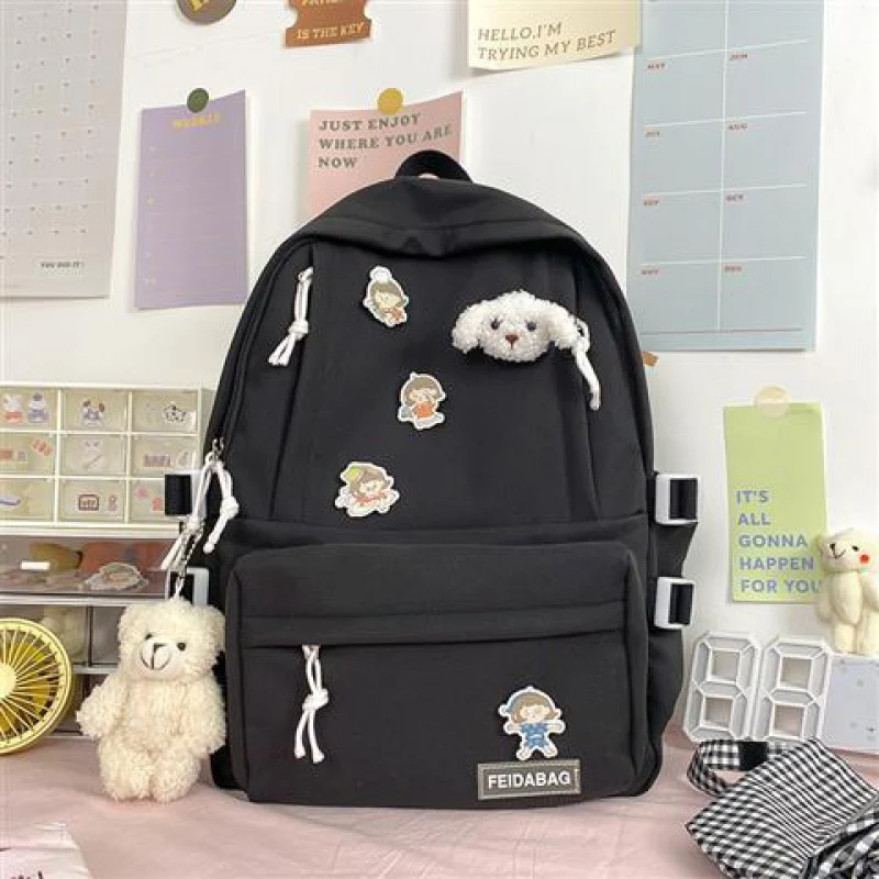 Title 2, Mochila japonesa original e simples, combina co...