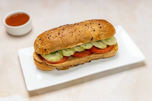 Cucumber Tomato Sandwich