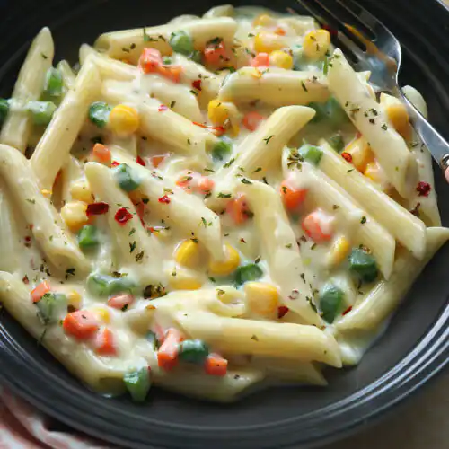 Alfredo White Sauce Pasta