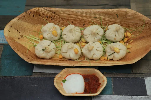 Cheese Corn Steamed Momos