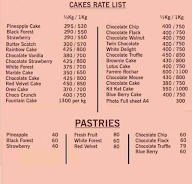 Mubarakan Bakery menu 1