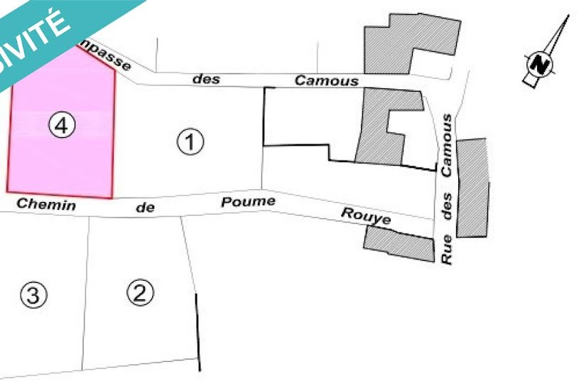  Vente Terrain à bâtir - 1 007m² à Navarrenx (64190) 