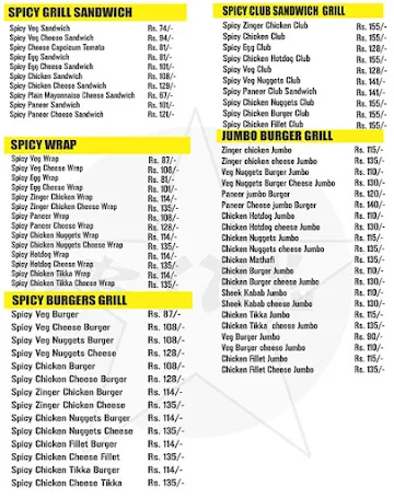 Eat N Drink menu 