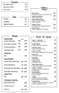 Jalsa Gold menu 2