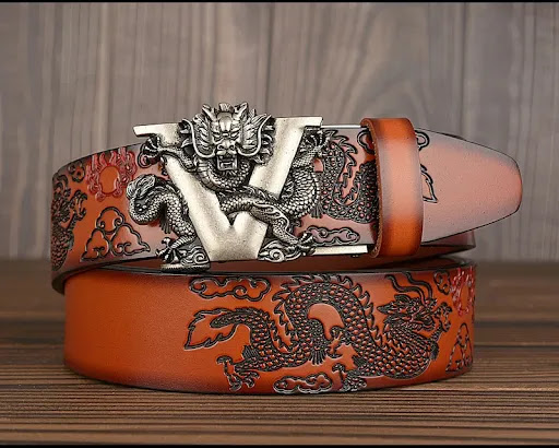 Title 25, Automatic Cowhide Belt Experience effortless st...