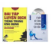 Sách - Combo: Bài Tập Luyện Dịch Tiếng Trung Ứng Dụng Sơ Trung Cấp +Ở Đây Có Tặng Vitamin Tâm Hồn + Dvd Tài Liệu