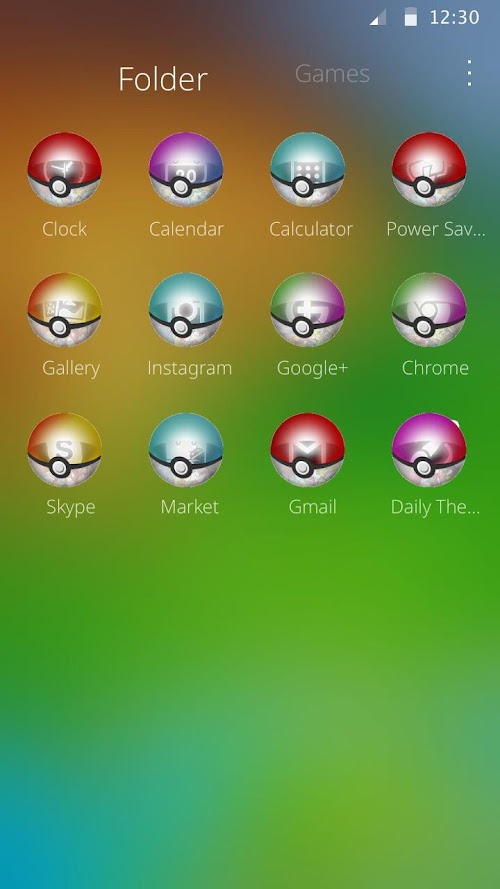 Android application Magic Pokeball screenshort