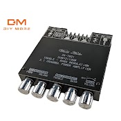 Diymore Bảng Mạch Khuếch Đại Âm Thanh Zk - Mt21 Zk - Tb21 Tpa3116D Bluetooth 5.0 50Wx2 + 100W 2.1 Kênh