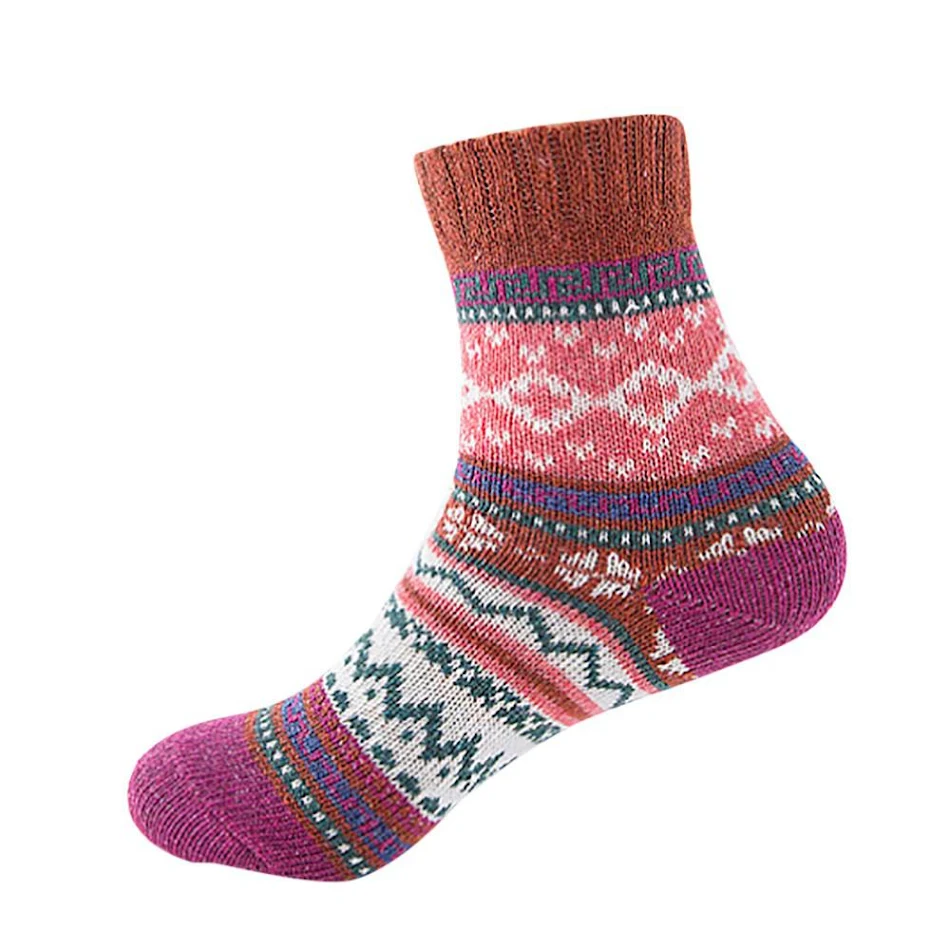 Chaussettes ethniques vent cachemire