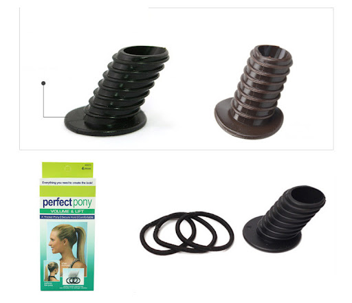 Title 3, Korean Ponytail Fluffy Hair Tie for High Ponyta...