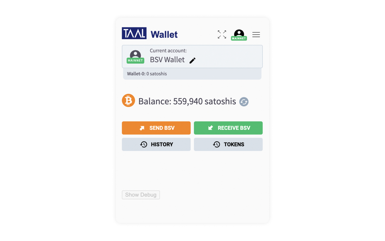 TAAL Wallet Preview image 0
