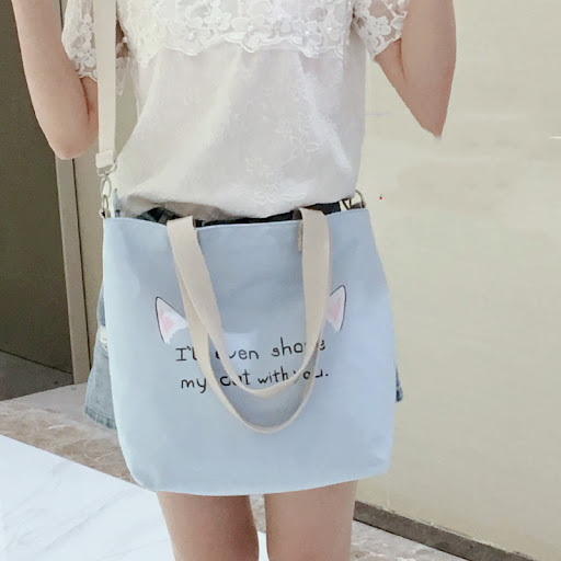 Title 6, Womens canvas bag shoulder messenger, spacious...